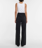 Ann Demeulemeester Claire high-rise wide-leg jeans