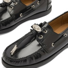 Toga Pulla Women's Leather Loafers in Black