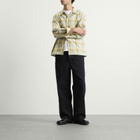 Second/Layer Men's Second Layer Logan Ombre Check Shirt in Checkered Green
