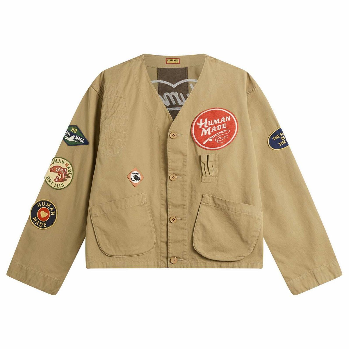 Human Made Men's Denim Future Coverall Jacket in Indigo Human Made