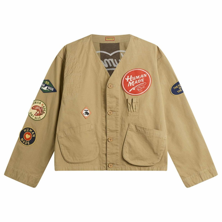 Photo: Human Made Men's Club Patch Jacket in Beige