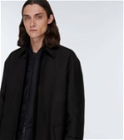 Valentino Cotton, wool and silk car coat