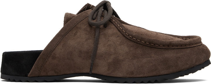 Photo: Dries Van Noten Brown Suede Clogs