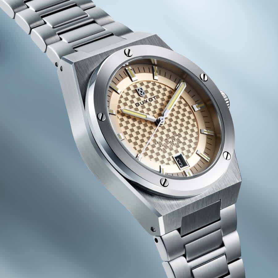 Duxot Bastia Automatic Grey Dial Mens Watch DX-2068-11