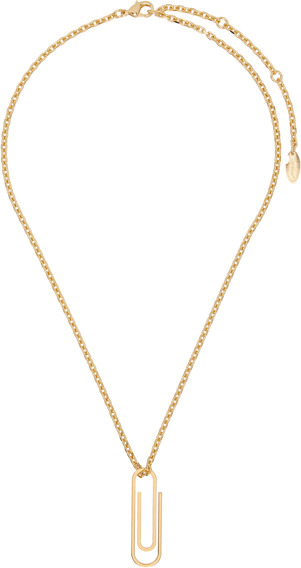 Off-White Paperclip Necklace