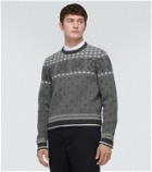 Thom Browne Jacquard merino wool sweater