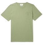 Oliver Spencer Loungewear - Supima Cotton-Jersey T-Shirt - Green