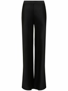 ALBERTA FERRETTI Satin Flared Pants