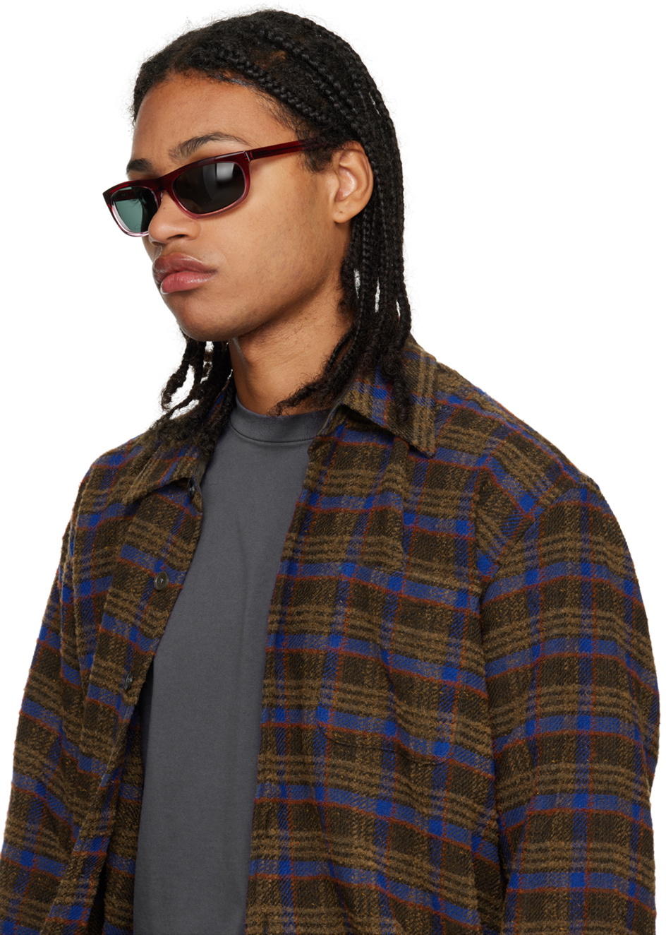 Our Legacy Red Shelter Sunglasses Our Legacy