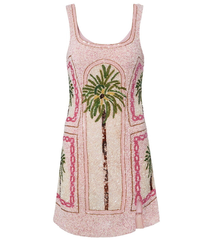 Photo: Là Fuori Palm Jumeirah embellished minidress