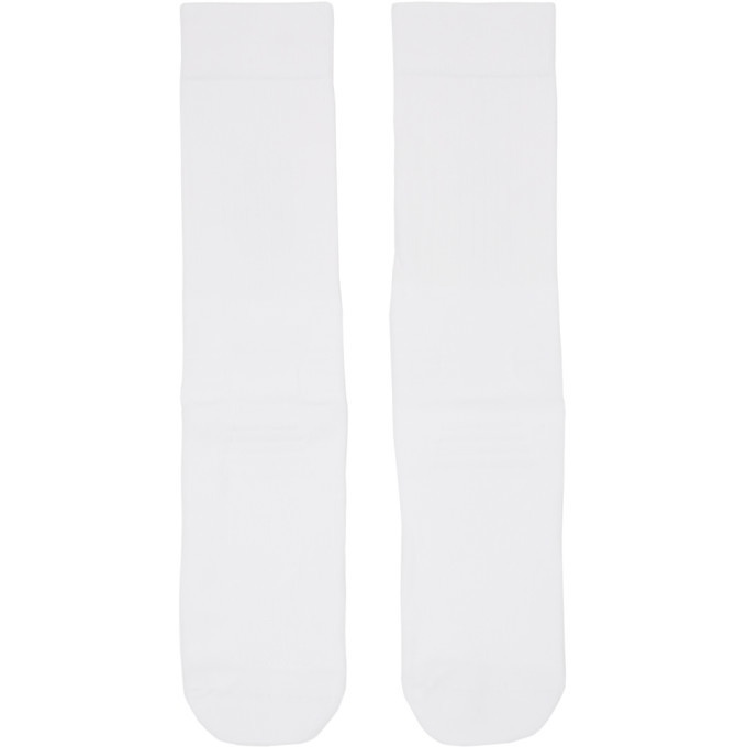 Photo: Y-3 White Logo Tube Socks