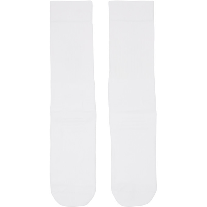 Photo: Y-3 White Logo Tube Socks