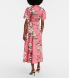 Leo Lin Bianca floral cotton shirt dress