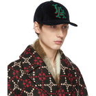 Gucci Blue LA Angels Edition Velvet Patch Cap