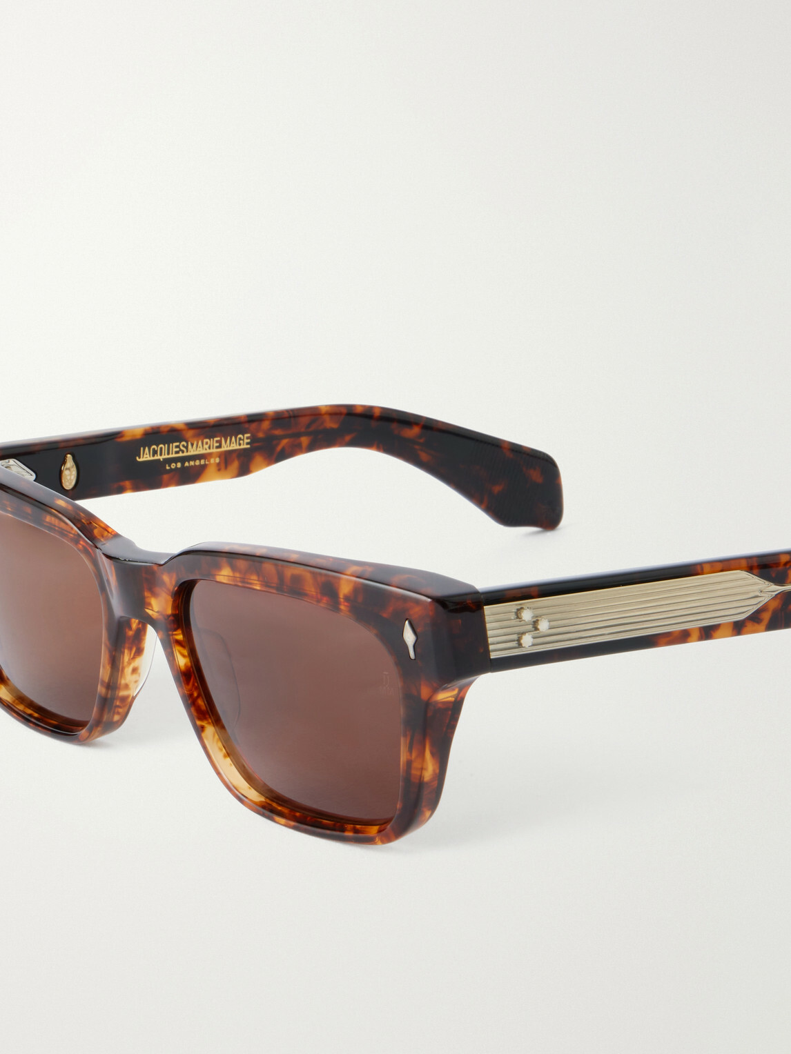 Jacques Marie Mage - Molino Rectangular-Frame Acetate Sunglasses