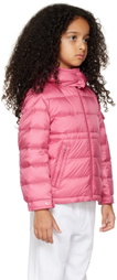 Moncler Enfant Kids Pink Dalles Down Jacket