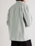 Margaret Howell - MHL. Striped Cotton-Poplin Shirt - Blue