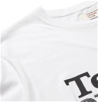 Pasadena Leisure Club - Techno Printed Combed Cotton-Jersey T-Shirt - White