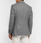 Richard James - Black Hyde Zigzag Wool Blazer - Gray