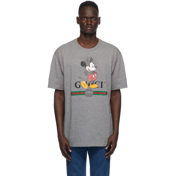 Photo: Gucci Grey Disney Edition Oversized Shirt