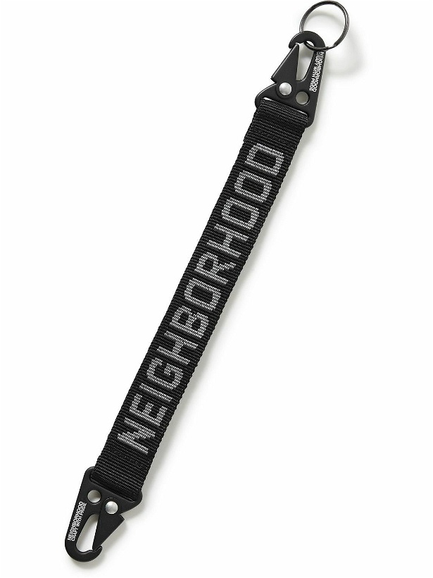 Photo: Neighborhood - Logo-Jacquard Webbing Key Ring