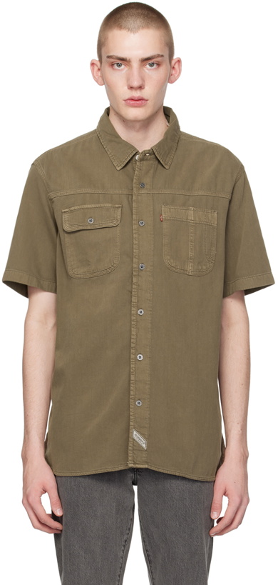 Photo: Levi's Khaki Auburn Worker Shirt