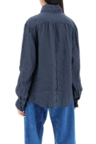 VIVIENNE WESTWOOD "crewe krall linen Blue
