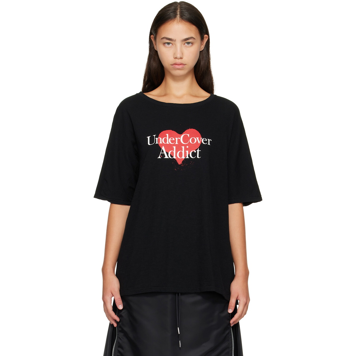 UNDERCOVER Black Graphic T-shirt