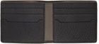 Brioni Black Grained Calfskin Classic Bifold Wallet