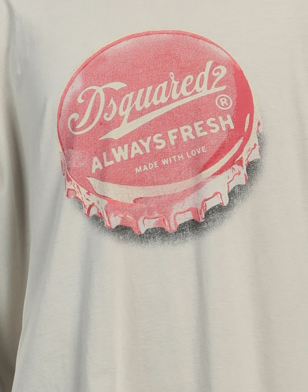 Dsquared2 Mens T-shirt in Beige