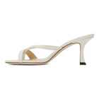 Jimmy Choo Off-White Maelie 70 Heeled Sandals