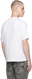 Peter Do White Regular Creased T-Shirt