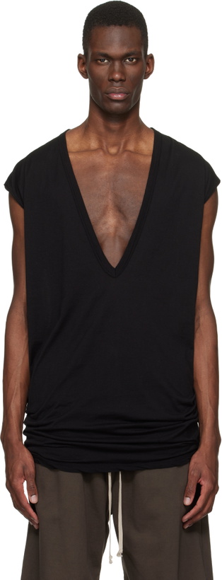 Photo: Rick Owens DRKSHDW Black Temple Dylan T-shirt