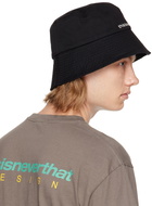 thisisneverthat Black Long Bill Bucket Hat