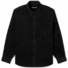 Acne Studios Men's Oday Corduroy Shirt Jacket in Black