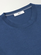 Mr P. - Wool Sweater - Blue