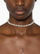 Mizuki 14K Gold Pearl Silk Necklace