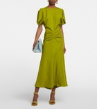 Victoria Beckham - Gathered midi dress