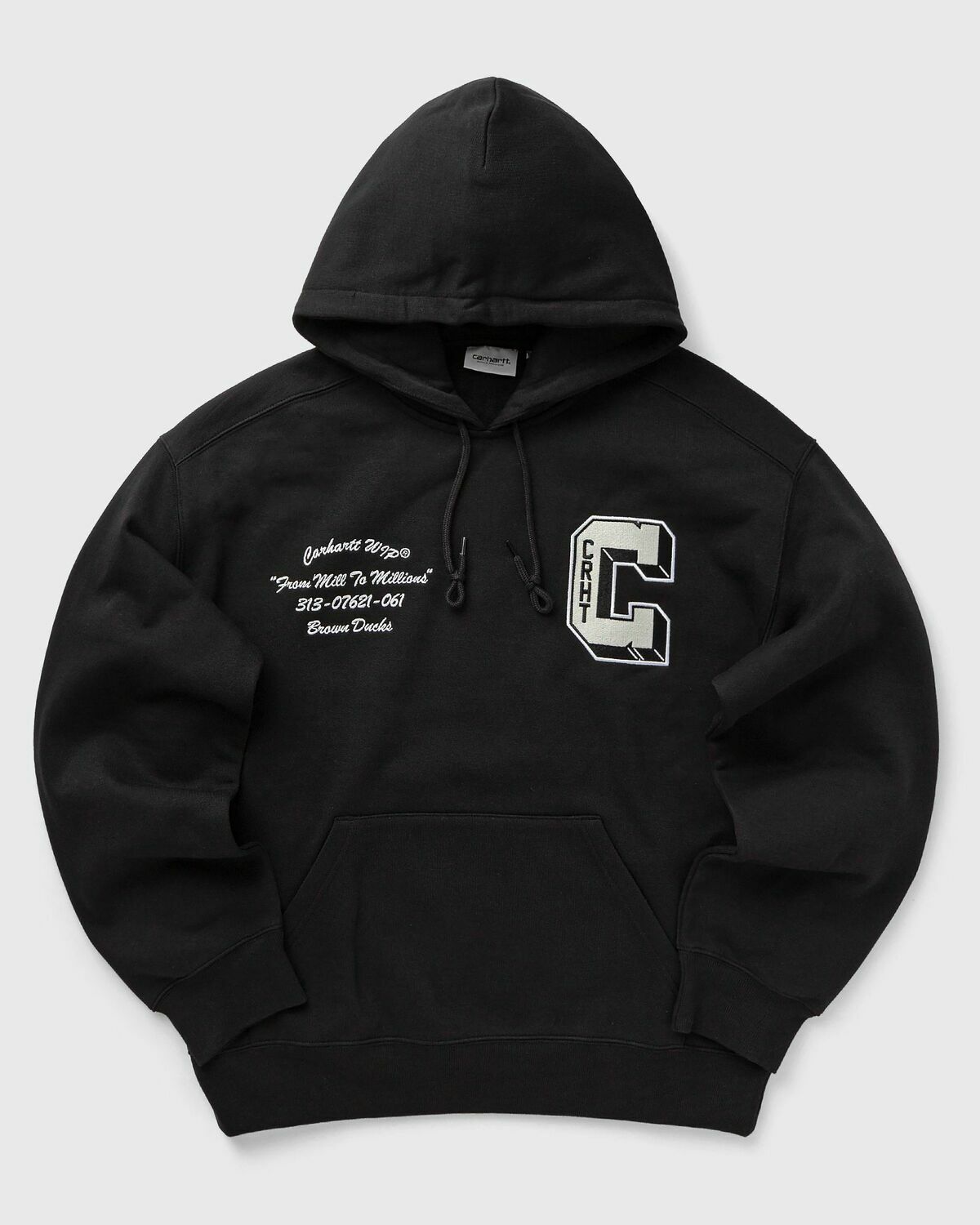 トップス Carhartt Hooded Sweat Carhartt Wip Hooded Brown Ducks Sweat Black Hoodies Carhartt WIP