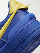 Nike - AMBUSH Air Force 1 Rubber-Trimmed Leather Sneakers - Blue