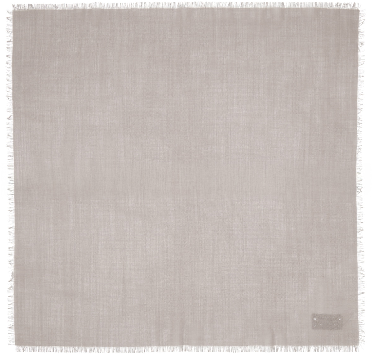 Rier Taupe Wool Gaze Scarf