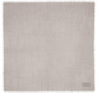 Rier Taupe Wool Gaze Scarf