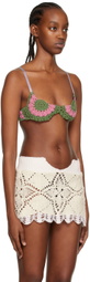 Katya Zelentsova SSENSE Exclusive Green Bra