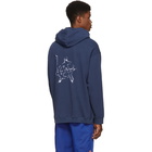 Adaptation Navy Embroidered Logo Hoodie