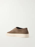 MORJAS - Deck Suede Sneakers - Brown
