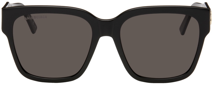 Photo: Balenciaga Black Square Sunglasses