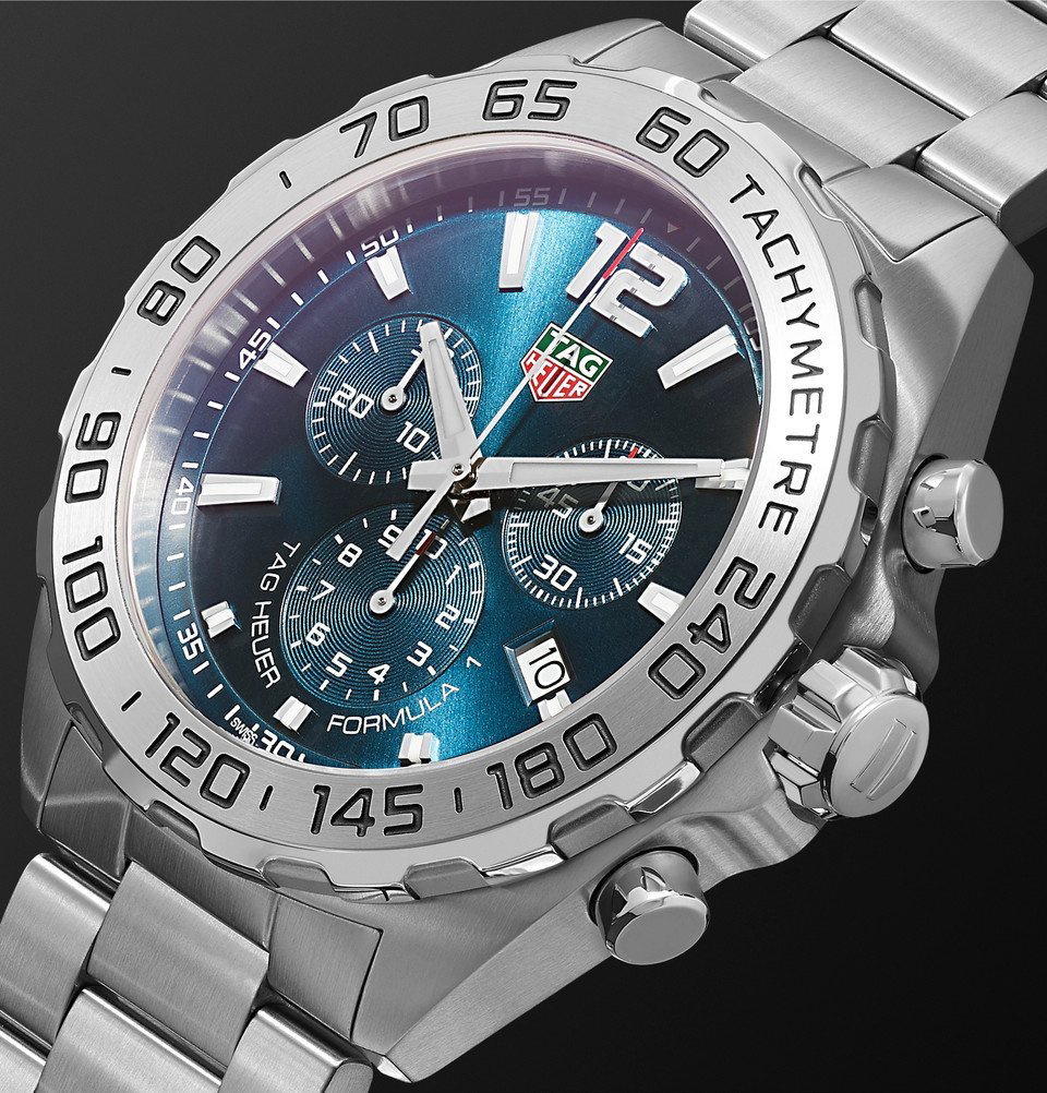 Tag Heuer Formula 1 Blue Sunray Dial Chronograph Men's Watch CAZ101K.BA0842