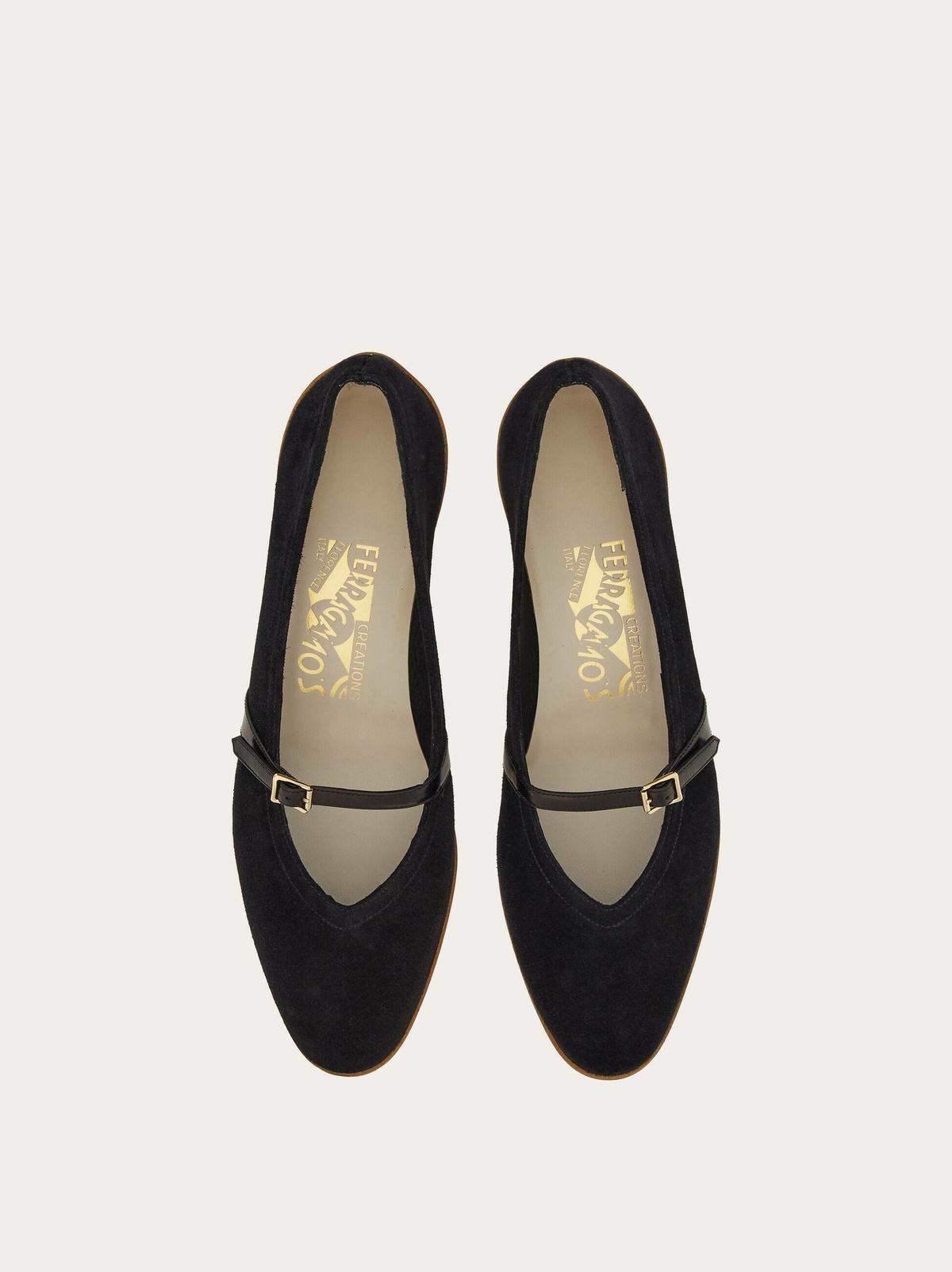 Ferragamo Womens Audrey (1954) in Black