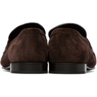 Jimmy Choo Brown Ellis Loafers