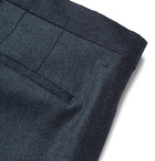 Paul Smith - Blue Slim-Fit Wool and Cashmere-Blend Flannel Trousers - Blue